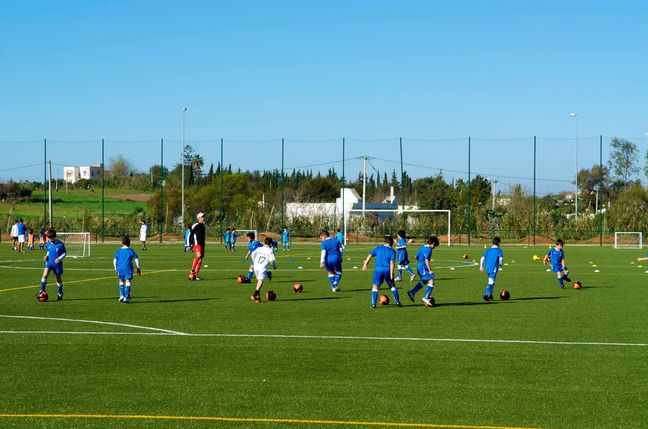The Mohammed VI Football Academy currently has 98 people divided into five age groups from under 13 years old.